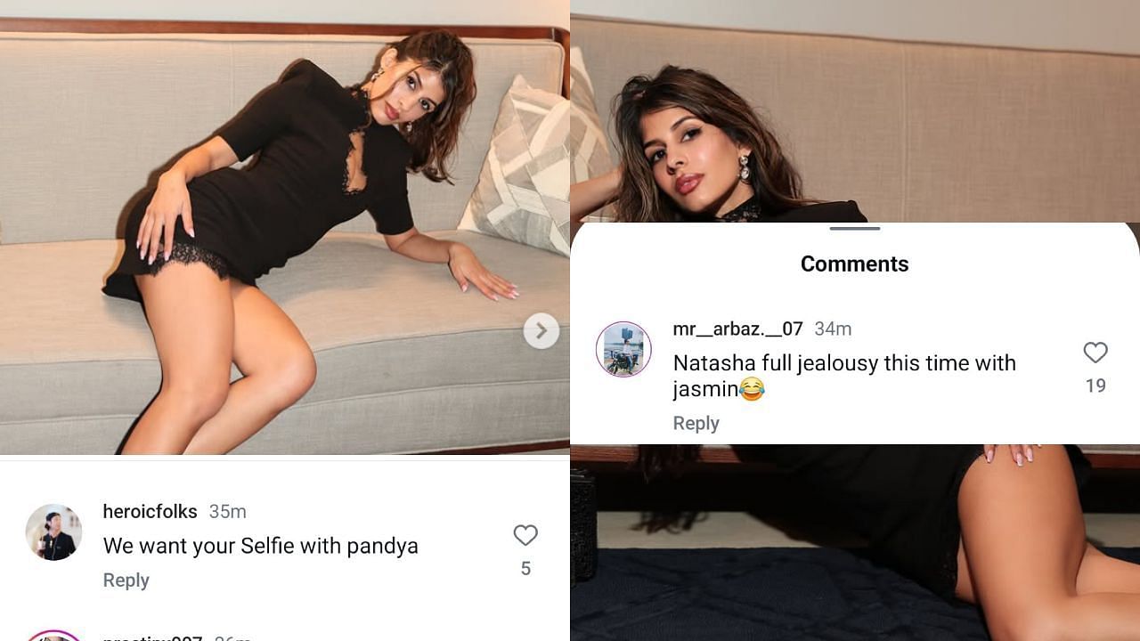 फैंस कमेंट (photo credit: instagram/jasminwalia)